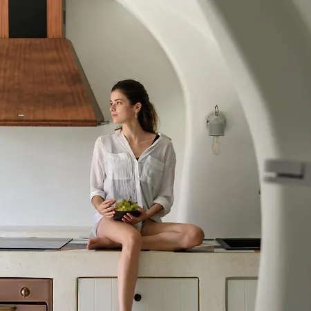 Potamos Luxury House, Private Pool, Santorini Vila