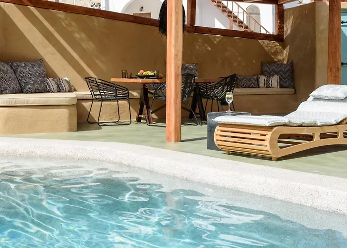 Potamos Luxury House, Private Pool, Santorini Willa Éxo Goniá