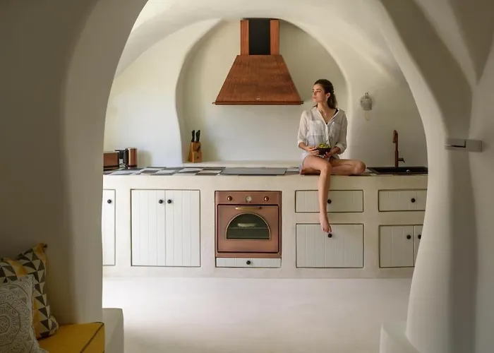 Potamos Luxury House, Private Pool, Santorini Willa