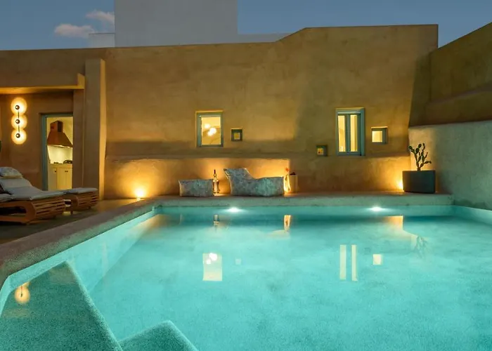Willa Potamos Luxury House, Private Pool, Santorini Éxo Goniá