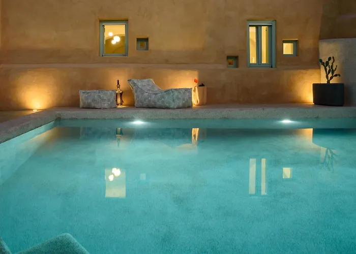 Potamos Luxury House, Private Pool, Santorini Éxo Goniá